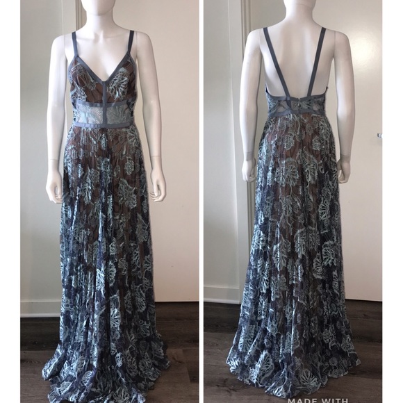 SOLD Alexis *Isabella* blue lace dress gown S - Picture 3 of 5